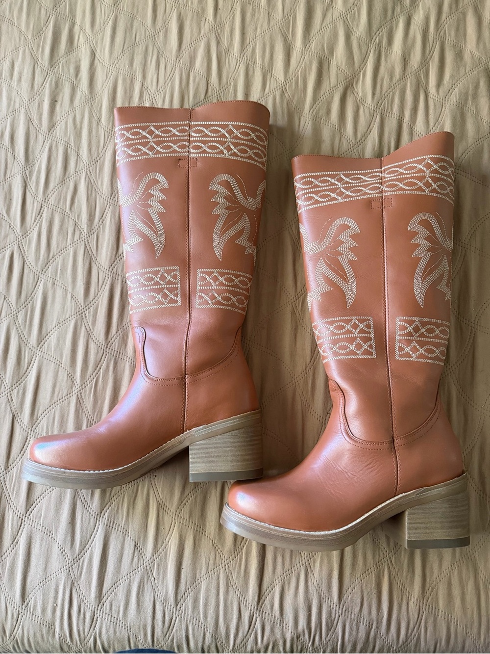 Dingo Avalon Knee High Western Boots - Picture 2 of 8